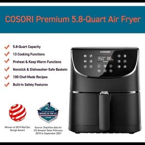 COSORI Air Fryer Max XL 5.8 QT